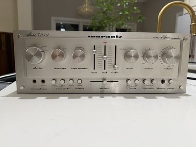 Vintage 1970 s Marantz 3250 Preamplifier Tested WORKS
