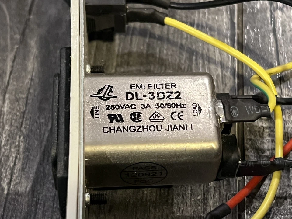 US Cutter plotter parts SC 1261 internal power cord and switch board replacement - Image 3 of 4