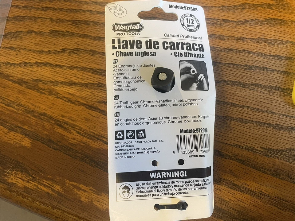 12 PC. "JUEGO DE ENCHUFES DE ACCIONAMIENTO 1/2"" NUEVO TRINQUETE WAGTAIL + DURO-WILLIAMS-INDESTRO-FLET-L31" Foto 3 de 4