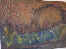 12 ×16 Acrylic  On Canvas. Autumn Canopy. Original