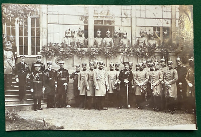 Antikes Kaiserreich Deutsch Foto Kaiser Wilhelm II Hohenzollern Graf Kitchener
