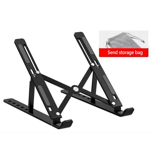 Aluminum Alloy Laptop Holder Stand Adjustable For Notebook Computer Bracket - Afbeelding 14 van 15