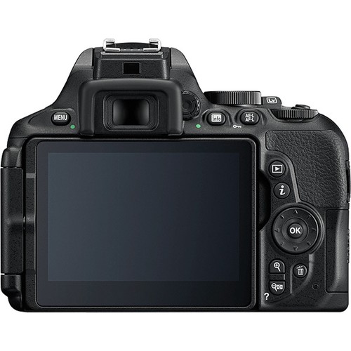 New Nikon D5600 AF-P 18-55 VR Kit WiFi NFC FullHD 24.2MP Camera Black 1YrWty - Picture 3 of 5
