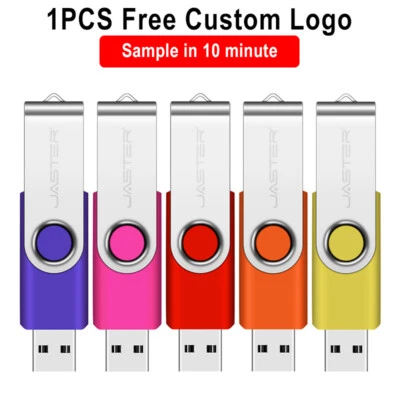 JASTER Memory Stick USB 2.0 High Speed 128GB Flash Pen Thumb Drive U-Disk UK Free Logo