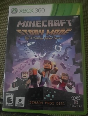 Minecraft: Story Mode - Season Pass Disc (Xbox 360, 2015)