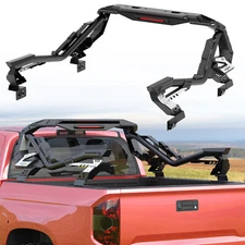 For 2005-2026 Toyota Tacoma Adjustable Sport Bar Truck Bed Chase Rack Roll Bar