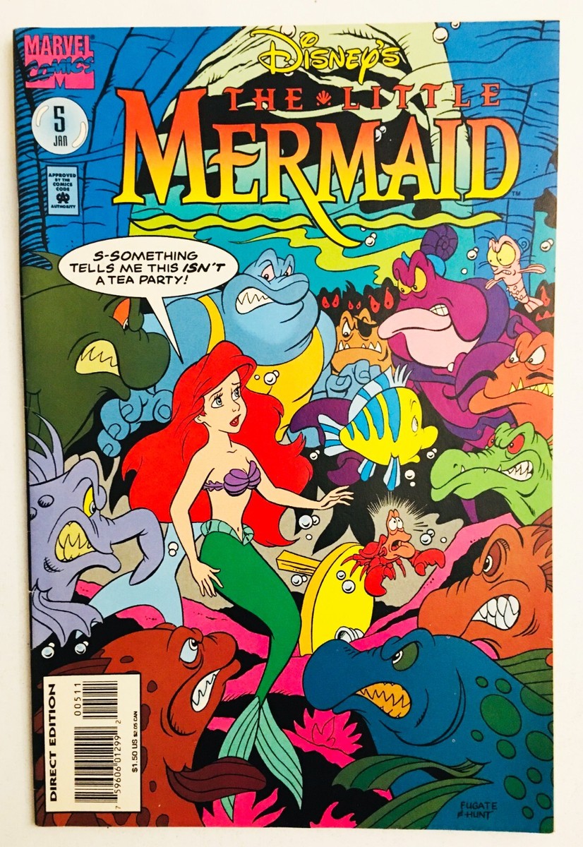 Marvel Comics Disney's The Little Mermaid Comic Book Vol 1 Jan #5