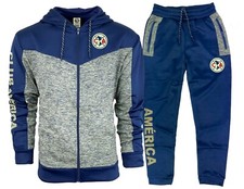 Icon Sports Club America Tracksuit Hoodie Jogger Pants Set Licensed