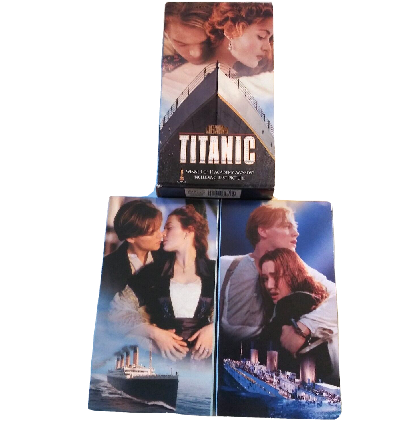 Titanic VHS 2Pack Tape Set Leonardo DiCaprio Kate Winslet eBay