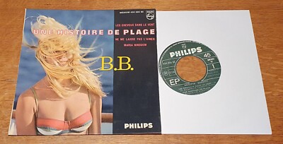 Brigitte Bardot - Une Histoire De Plage, Vinyl, 7'', EP, Mono 1964
