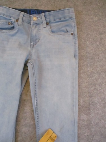 Levis 512 Jeans Youth 10R Blue Denim Slim Straight Medium Wash Retro Mens 35x24* - Picture 13 of 15