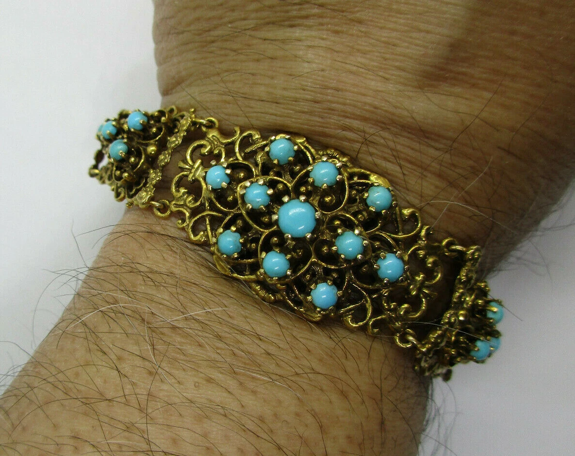 Natural Turquoise Bracelet – Ram Ram Ji- A Journey Towards Healing Yourself