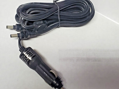 Emerson model SC-938 part #70-2063 HEAVY duty Car Adaptor with dual 12V  outlets