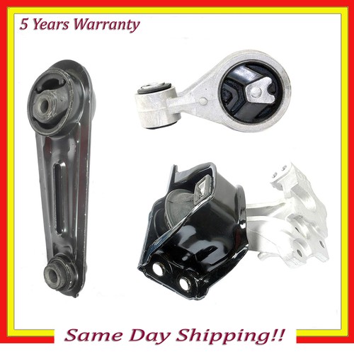 Engine Motor Mount Set 3pcs For Nissan Rogue / Sentra 2.5L 4351 4352