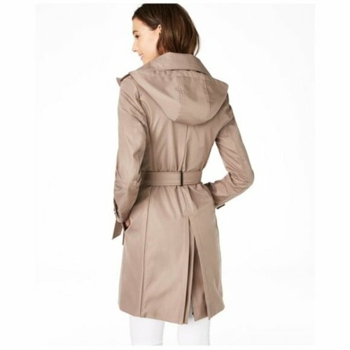 Calvin Klein Tawny Owl Belted Hooded 