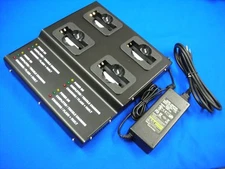 4 Bank StrongMetal Charger(UL)For Motorola CP040/GP3188/EP450/PR400#NTN4496/4851