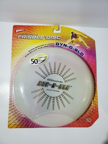 Wham-O Original Frisbee Disc Dyn-O-Glo 50th Anniversary Edition (2007) Neu NIP - Bild 3 von 5