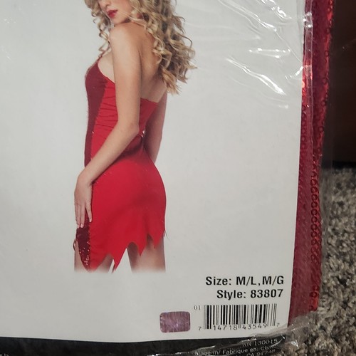 Costume Darling Demon Adulto M/L Travestimento Halloween - Foto 2 di 5