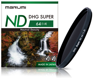 Marumi DHG Super ND64 Neutral Density Filter (1,8) Größen 67 mm - 105 mm