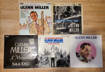 Glenn Miller - 12'' Vinyl x 5 - A Legendary Performer, The Original Recordings ..