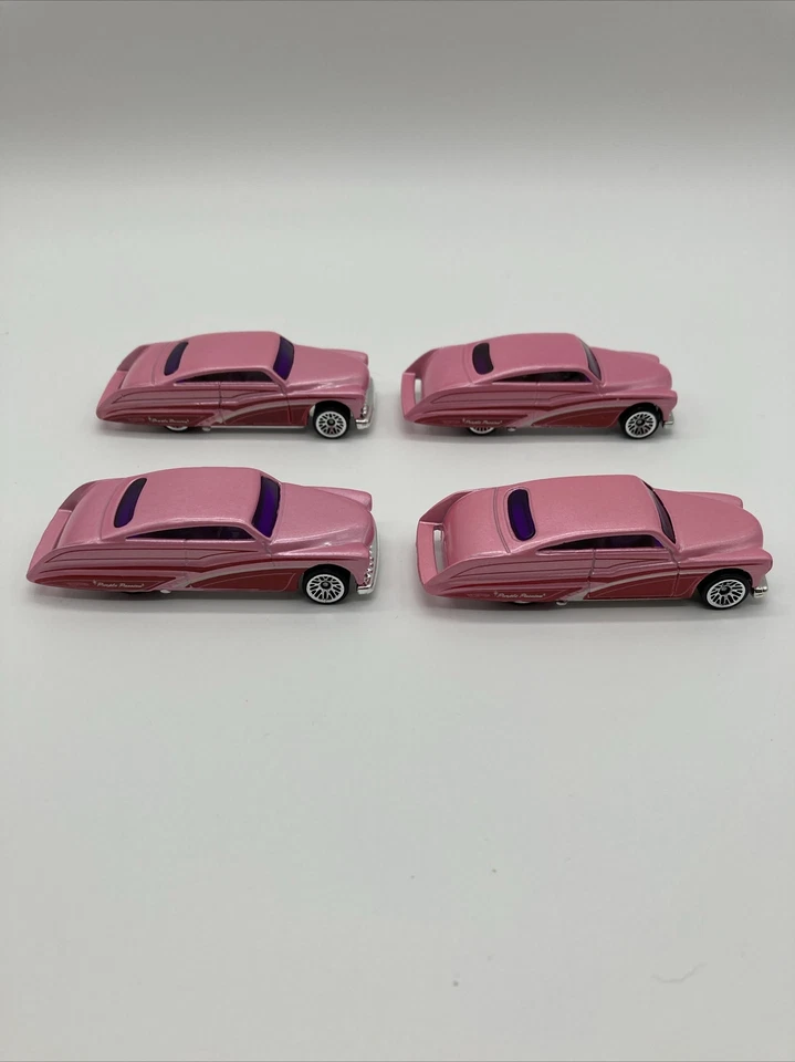 Hot Wheels 2010 Mystery Cars Purple Passion pearl pink (lot Of 4) - Image 4 of 4
