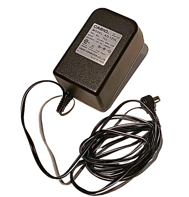 Casio 12 V Multipurpose AC to DC Adapters