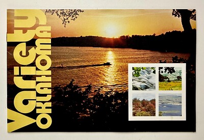 1970s Variety Oklahoma Outdoor Regional Tourist Recreation Vintage Travel Brook
