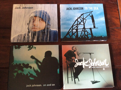 Jack Johnson [4 CD Alben] Brushfire Fairytales On and Sleep Through Static SEA