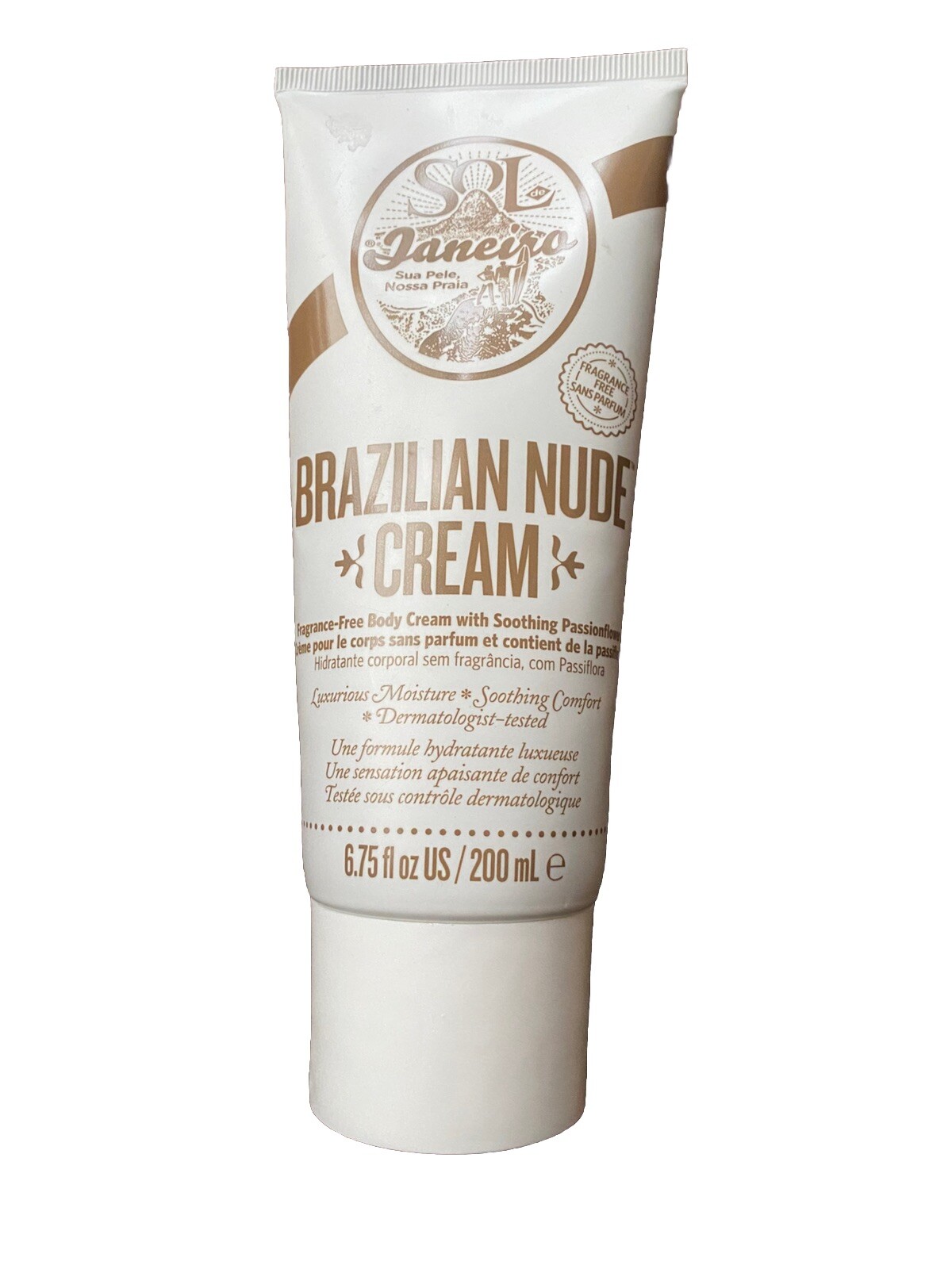 Sol de Janeiro Brazilian Nude Fragrance-Free Body Cream 6.75 fl oz NEW