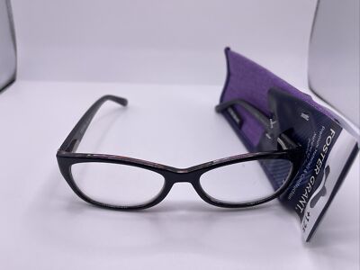 Foster Grant  READERS +1.25 Watercolor Purple Women's Reading Glasses New