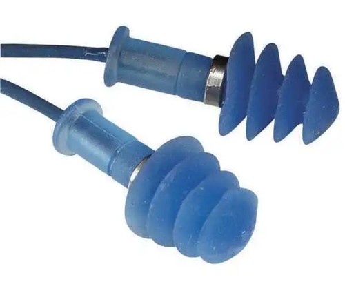 12 PAIRS HOWARD LEIGHT FDt-30FUSION REUSABLE DETECTABLE EARPLUGS CORDED - Picture 2 of 3