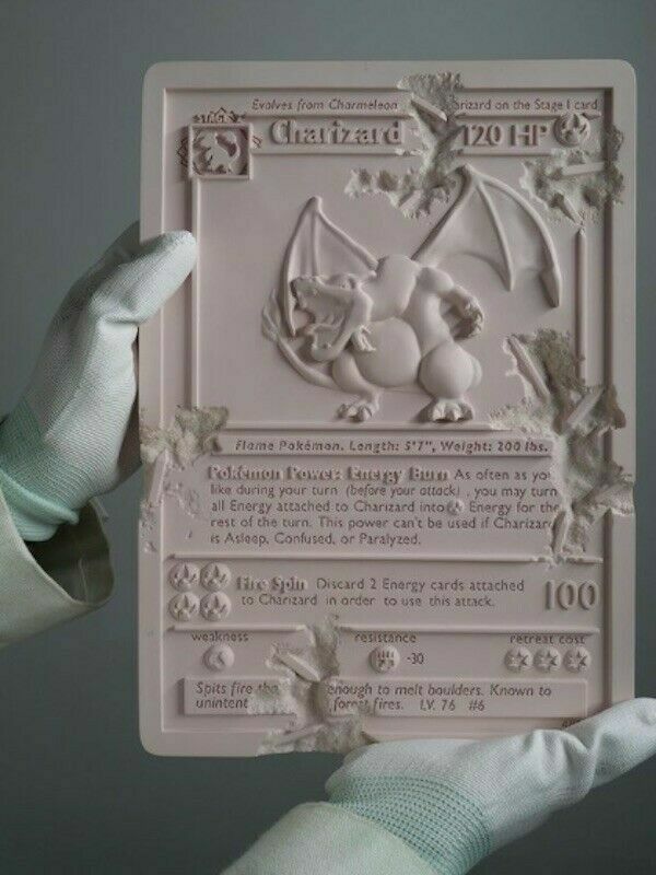新品未開封！Daniel Arsham x Pokémon Card Daniel Arsham x Pokemon Crystalized Mew Card Sculpture