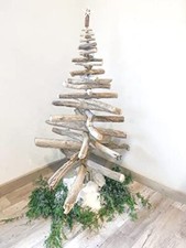 6 Ft Tall Driftwood Christmas Tree - Beach Ho...