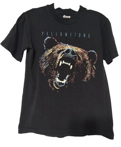 T-shirt Vintage Tournée 1990 SABBAT NOIR Tyr – Marque Brockum, Taille L – Parfait état