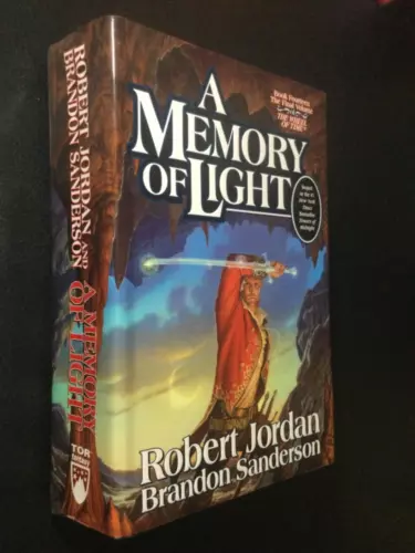 A Memory of Light, Jordan/Sanderson 2013 HC/DJ 1st/1st Wheel of Time #14