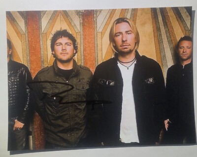 Ryan Peake Autographed Signed Photo JSA/PSA Guaranteed / Nickelback