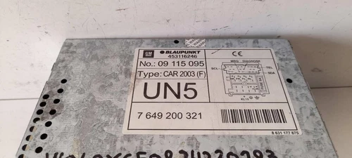 09115095 System Audio / Radio/CD für OPEL CORSA B Swing 2559749 - Bild 2 von 4