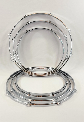 Mapex Tom Drum Hoops Set 12", 14", 16" Chrome