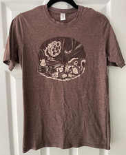 USED GREAT Neko Case Record Store Day Brown T-Shirt Small 2009 Middle Cyclone
