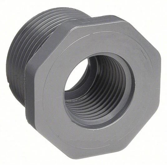 Zoro Select 839 072 Pvc Reducing Bushing Mnpt X Fnpt 1 2 In X 1