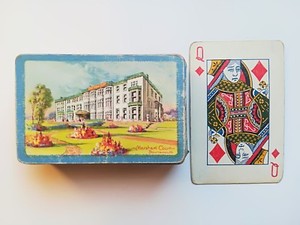 Un Mazzo Di Carte Da Gioco Inglese Marsham Court Bournemouth Anni 1930 Ebay