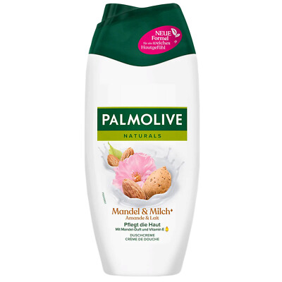 250Ml Palmolive Almond & Milk Shower Cream Nourishes The Skin, With Almond Scent