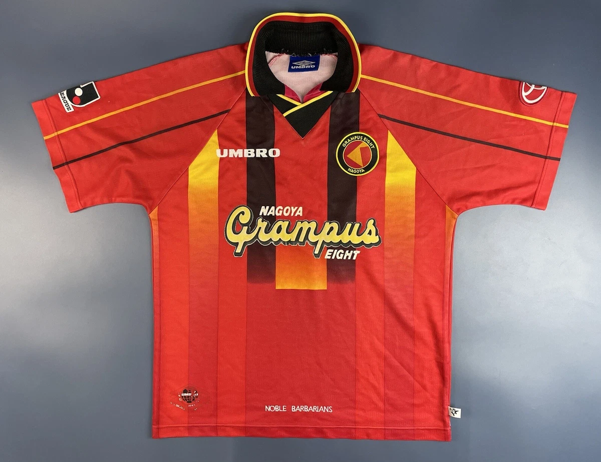 Maillot De Foot Domicile Nagoya Grampus Eight 1996-1998 - Umbro Taille L - Neuf