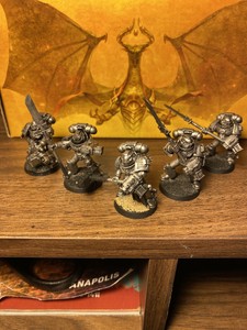 Warhammer 40k Grey Knights Strike Squad X5 Partially 