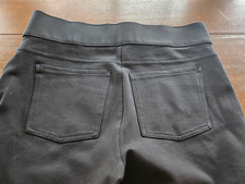 Spanx Leggings Womens XL Black High Rise Slimming Stretch Shaping Pull On Pocket