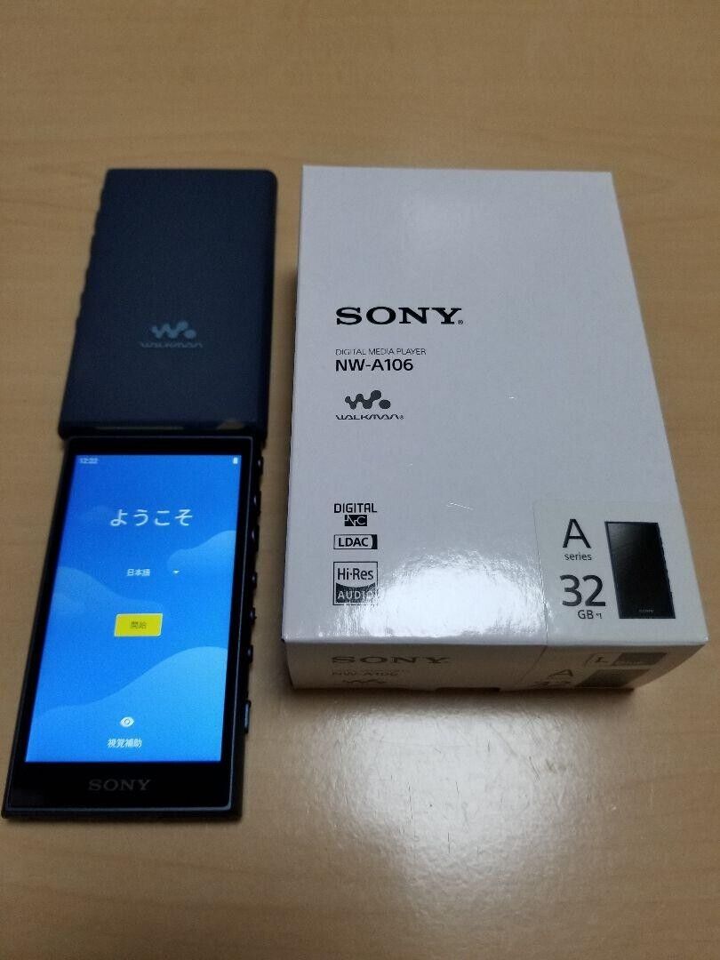 SONY Walkman 32GB A Series NW-A106 L Blue Good condition