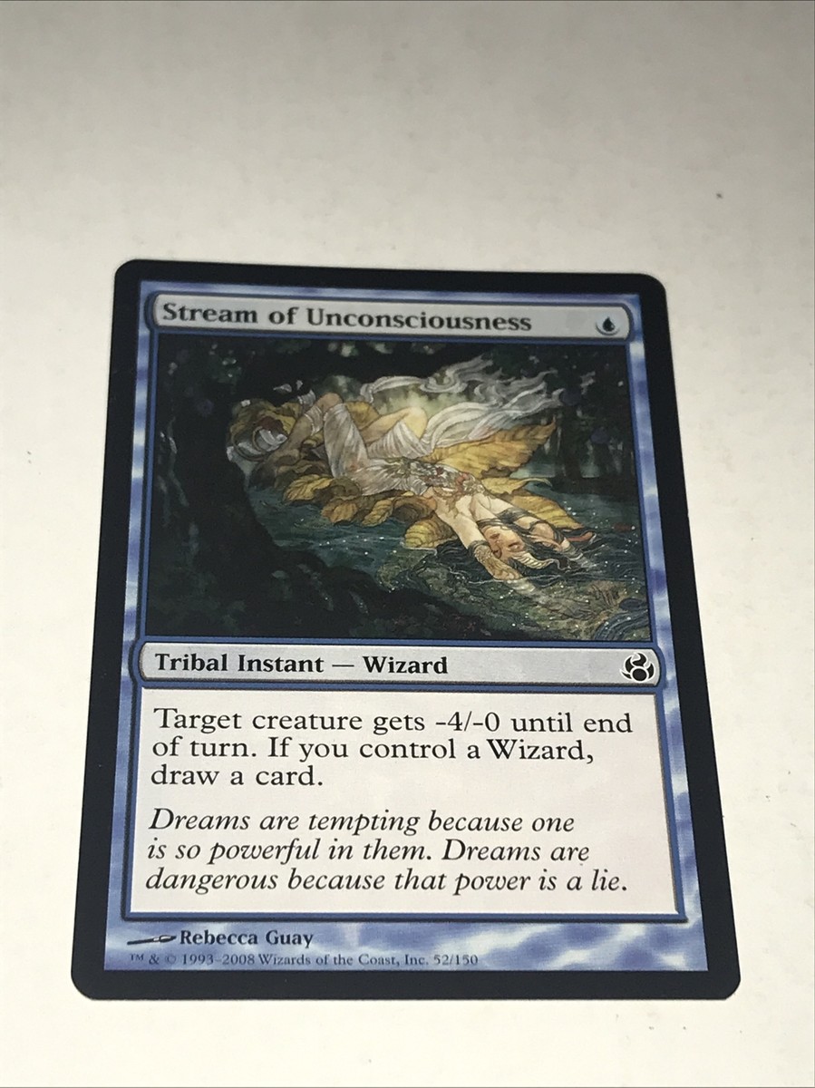 Stream of Unconsciousness Tribal Instant- Wizard Magic The Gathering Card |  eBay