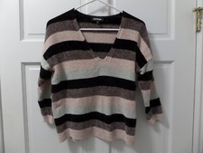 Women's XS Express Striped Soft Sweater