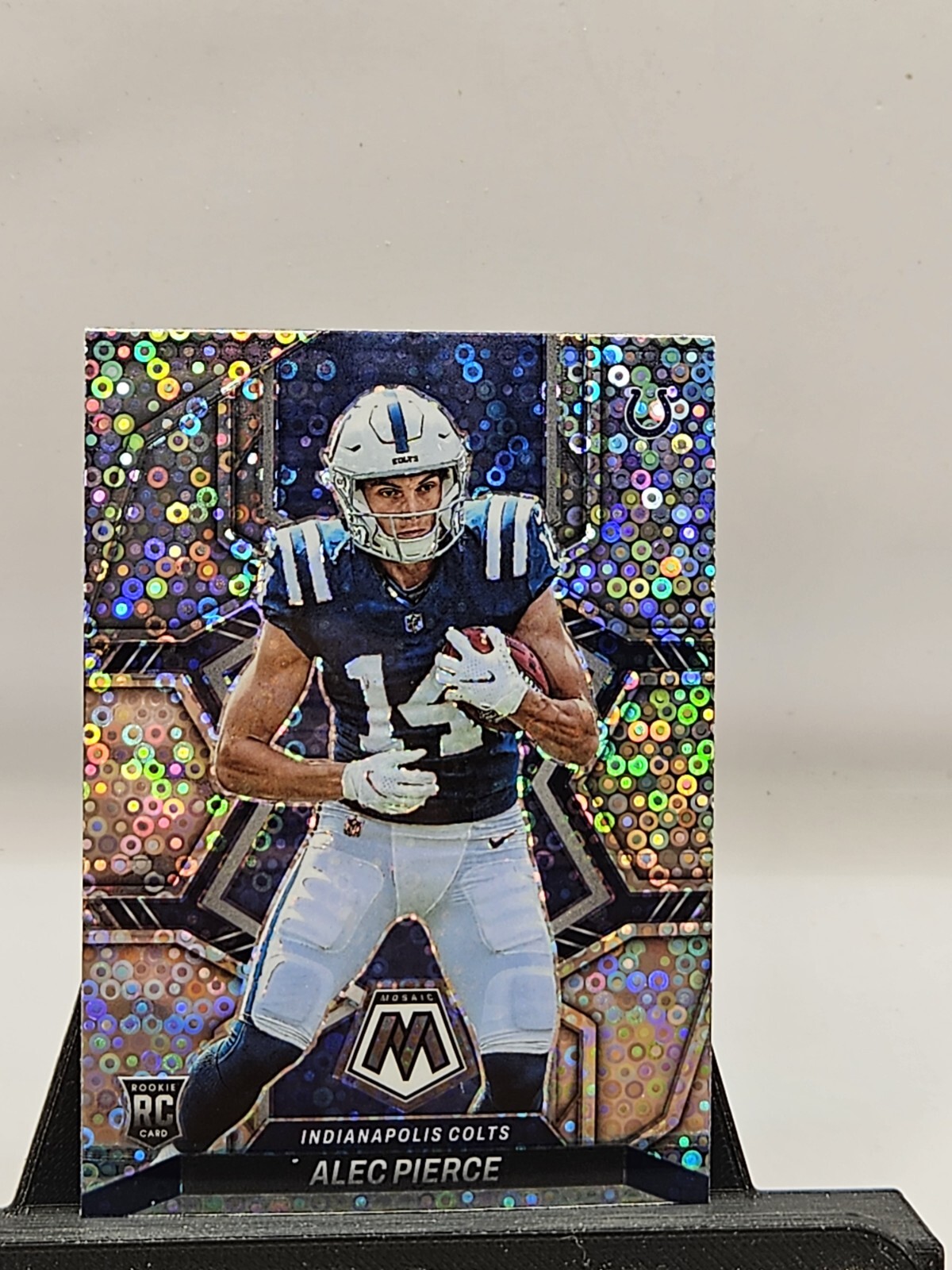 2022 Mosaic Alec Pierce Silver Disco Variant Prizm Rookie RC #329 Colts Mint