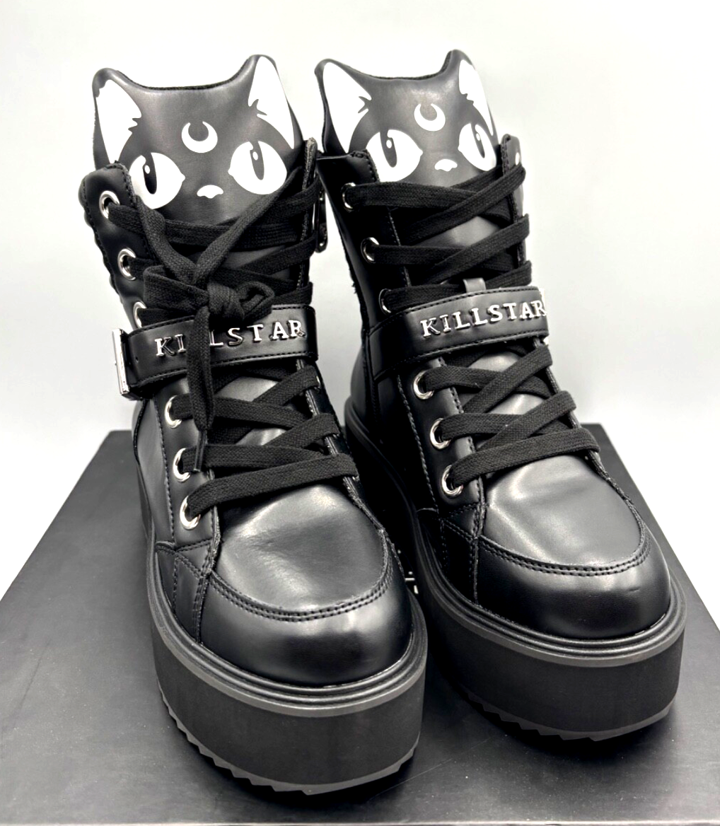 KILLSTAR Keiko Kitty High Tops Size 5 New in Box | eBay